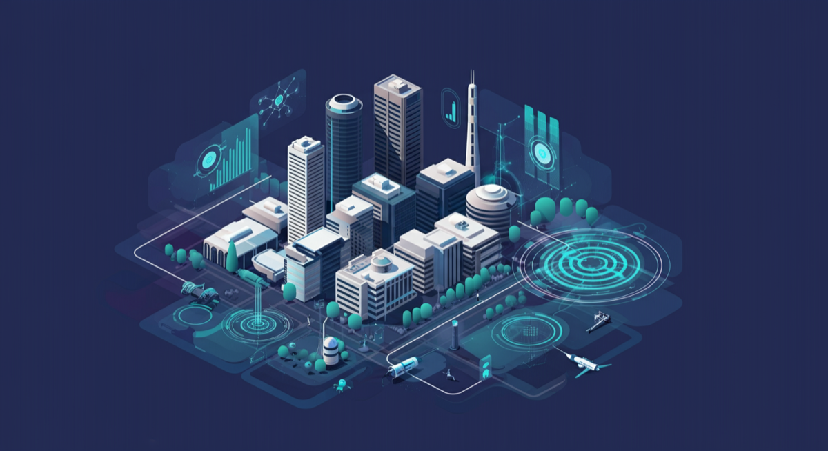 AI Automation for Adelaide Businesses - cityscape with digital transformation elements