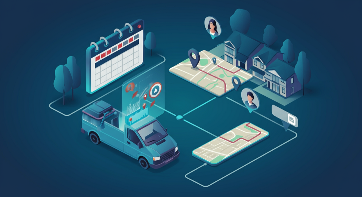 AI for Carpet Cleaning Businesses - Booking and Route Optimisation